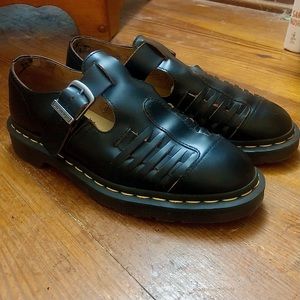 Dr. martens mica, rare huarache style loafer